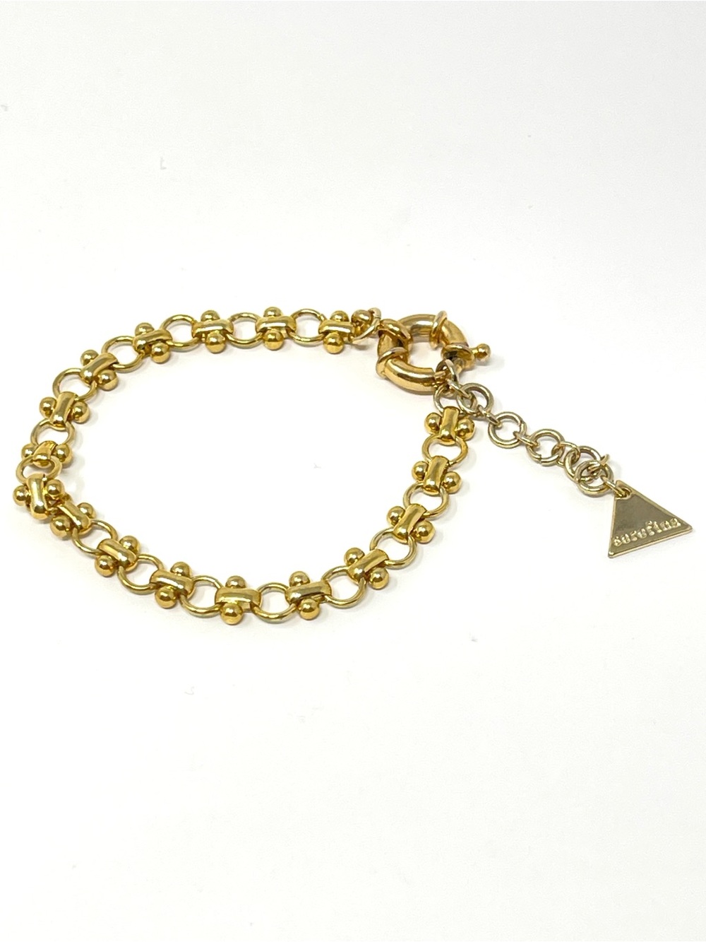 New Anthropologie Gold Charm Bracelet